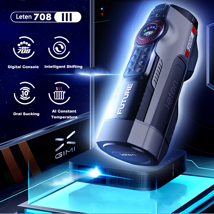 10 Modes de Chauffage X T7 Coupe Masturbateur Automatique Avec Contrôle Bluetooth et écran LED