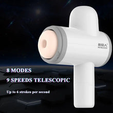 Charger l'image dans la galerie, Masturbateur masculin automatique portable avec 8 modes 9 vitesses fonction de succion télescopique