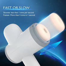 Charger l'image dans la galerie, Masturbateur masculin automatique portable avec 8 modes 9 vitesses fonction de succion télescopique