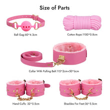 Charger l'image dans la galerie, BDSM 11PCS - Kits de retenue en cuir 11 pièces