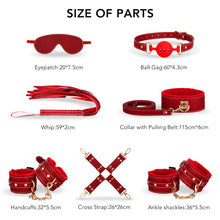 Charger l'image dans la galerie, BDSM 11PCS - Kits de retenue en cuir 11 pièces