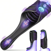 Charger l'image dans la galerie, 3 moteurs, 5 modes de tapotement, 10 modes de vibration, Penis Training Massager Silicone Sex toys pour hommes Vibromasseurs Jouets sexuels pour la masturbation des hommes