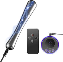 Charger l'image dans la galerie, Metal Electric Shock Butt Plug Anal Toy with 9 Modes &amp; 15 Levels of Intensity
