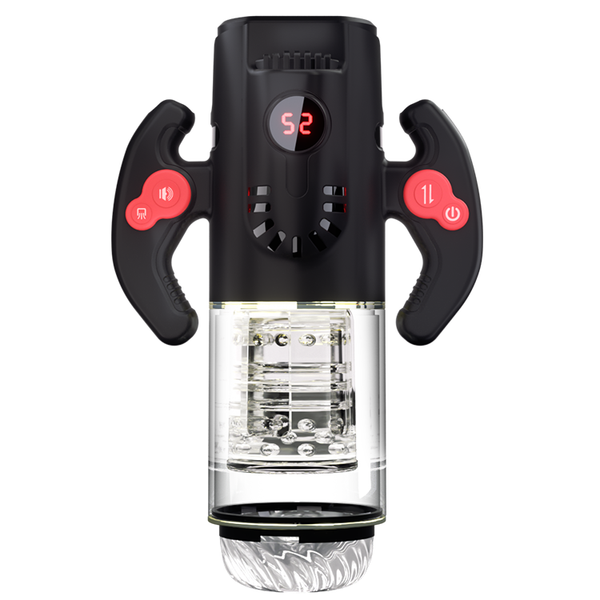 VortexZ - Masturbateur mâle à succion avancé avec innovation en matière de rotation et de poussée