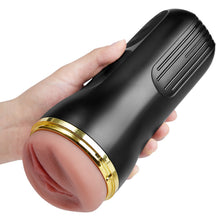 Charger l'image dans la galerie, 5 Sucking 10 Vibrating Simulated Vagina Entrée Masturbation Cups Mâle