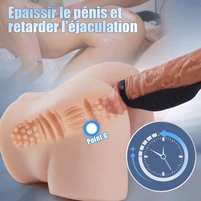 【Nouveaux produits】Anneau pénien à haute efficacité par vibration à 9 fréquences