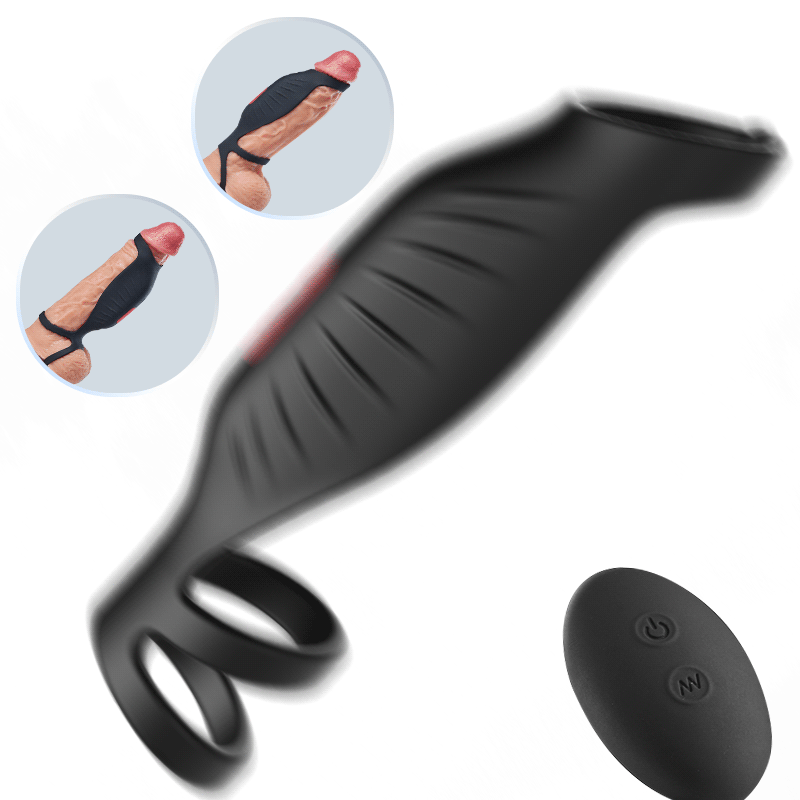 【Nouveaux produits】Anneau pénien à haute efficacité par vibration à 9 fréquences