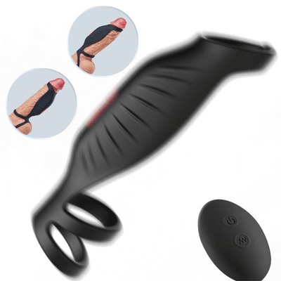 【Nouveaux produits】Anneau pénien à haute efficacité par vibration à 9 fréquences
