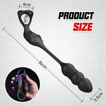 Charger l'image dans la galerie, Mike 9 Thrusting&amp;Vibrating Wearable Prostate Prostate with Cock ring