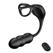 Charger l'image dans la galerie, Mike 9 Thrusting&amp;Vibrating Wearable Prostate Prostate with Cock ring