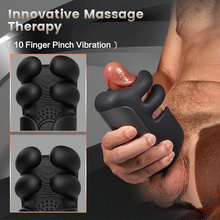 Charger l'image dans la galerie, Evans - Automatic 10 Finger Pinchin &amp; Tapping for Massage Therapy Penis Vibrator