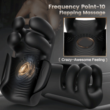 Charger l'image dans la galerie, Evans - Automatic 10 Finger Pinchin &amp; Tapping for Massage Therapy Penis Vibrator