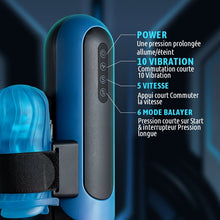 Charger l'image dans la galerie, 700 coups par minute 6 coups 10 Masturbateur cup vibrant