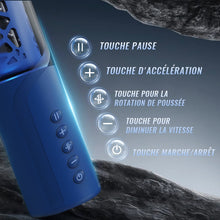 Charger l'image dans la galerie, Bluesea 6 Masturbateur rotatif à poussée bidirectionnelle avec ventouse