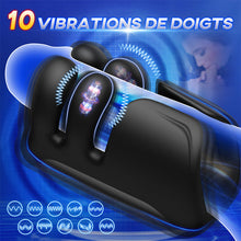 Charger l'image dans la galerie, Vibrateur automatique à 10 doigts pour massage et thérapie du pénis