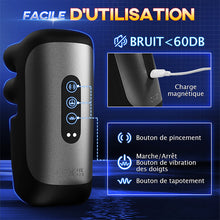 Charger l'image dans la galerie, Vibrateur automatique à 10 doigts pour massage et thérapie du pénis