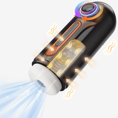 ALIEN 5 EN 1 Masturbateur cup avec haute technologie
