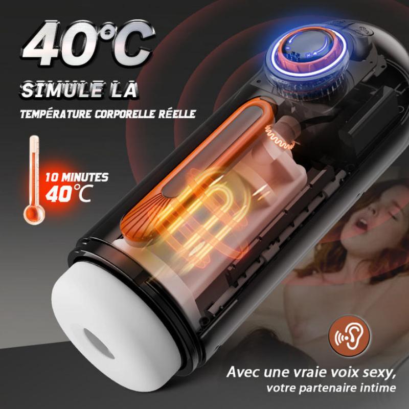 ALIEN 5 EN 1 Masturbateur cup avec haute technologie