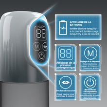 Charger l'image dans la galerie, Pompe à pénis à vide 4 en 1 avec plusieurs modes d'entraînement - 5 modes d'aspiration, 6 modes d'entraînement et 4 niveaux de pression pour plus d'endurance.