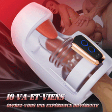 Charger l'image dans la galerie, Mr.Blowjob - 10 Tapping Thrusting Male Training Stimulator