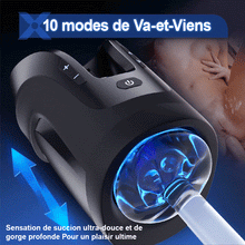 Charger l'image dans la galerie, Leten- Thunder masturbateur masculin automatique vibrant Blowjob Stroker