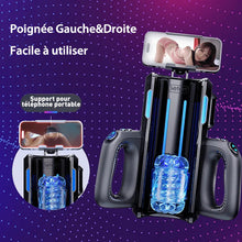 Charger l'image dans la galerie, LETEN 10 Masturbateur à moteur à grande vitesse avec support pour téléphone