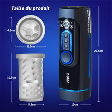 Charger l'image dans la galerie, Leten-X9 IV Masturbateur masculin rétractable, chauffant et audible