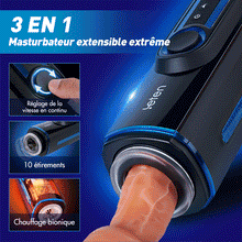 Charger l'image dans la galerie, Leten-X9 IV Masturbateur masculin rétractable, chauffant et audible