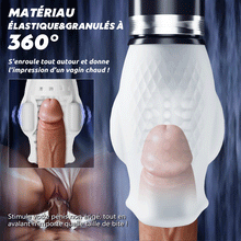 Charger l'image dans la galerie, Tornado 3.0 - Masturbateur à double moteur sexe oral 7 vibrations 5 rétractions 5 rotatio
