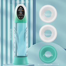 Charger l'image dans la galerie, Green Pioneer - Pompe à pénis à eau avec écran LCD, 4 niveaux de pression et 9
