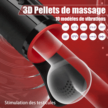 Charger l'image dans la galerie, 10 Vibration 5 Succion orale 3 Torsion Entraînement + Masturbation du gland