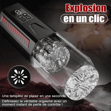 Charger l'image dans la galerie, Mars - Oral Dominator 7Vibrantion 7Rotation 7Va-et-Viens Masturbateur 4 en 1 à double mote