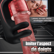 Charger l'image dans la galerie, Finger 2.0-9 Vibrations 9 Pincement des doigts 9 Rotation Masturbateur d'entraînement