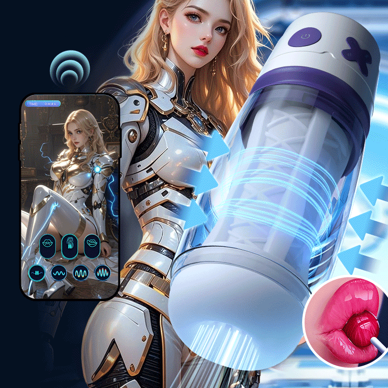 NOVA-Mécanique 3 Sucer 4 Vibration APP Contrôlé Masturbateur masculin