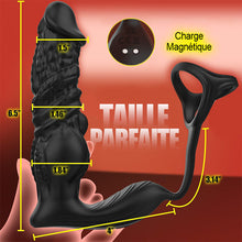 Charger l'image dans la galerie, Masseur de prostate 6 en 1 à poussée rapide avec télécommande et application