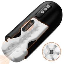 Charger l'image dans la galerie, Sophia – 8 Modes de Vibration 8 Modes d'Aspiration Manchon Réaliste 3D Masturbateur Masculin Automatique