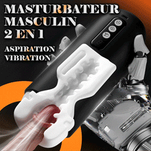 Charger l'image dans la galerie, Sophia – 8 Modes de Vibration 8 Modes d'Aspiration Manchon Réaliste 3D Masturbateur Masculin Automatique