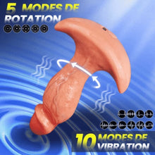 Charger l'image dans la galerie, Levi – Plug anal / godemiché anal vibrant et rotatif à 360° avec APP &amp; télécommande pour hommes et femmes