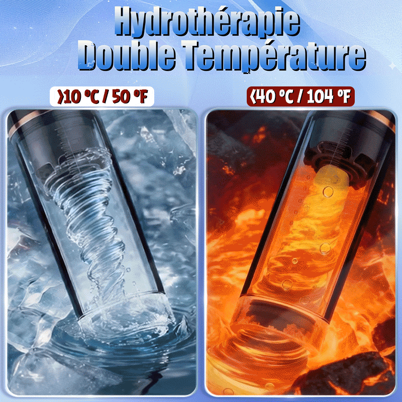 Pompe à pénis Markham Hydrotherapy Water Vortex 6 à mode vortex