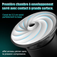 Charger l'image dans la galerie, Masturbateur Électrique 9 Modes de Succion &amp; Vibration Puissante Manchon Large 2,8x
