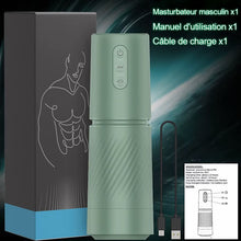 Charger l'image dans la galerie, Pompe à pénis à vide 10 succions &amp; 10 vibrations - Pompe d'agrandissement - Masturbateur masculin