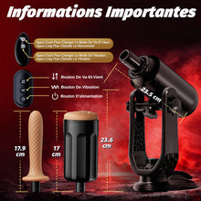 Charger l'image dans la galerie, ThrustMax Masturbateur Automatique Mains Libres avec Support