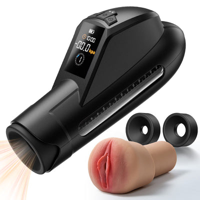 Ravish - Manche en forme de chair, aspiration longue durée, guidage clair, masturbateur automatique masculin