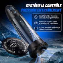 Charger l'image dans la galerie, BathFun Pro - Pompe d'entraînement sous vide à 9 niveaux avec contrôle de pression par IA, écran LCD avec affichage de l