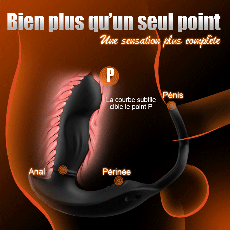 Hugo – Masséur de prostate portable à mouvements de va-et-vient avec sangles, double commande via application et téléco