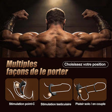 Charger l'image dans la galerie, Dragon Thunder – Anneau pénien à 10 vibrations, jouet en silicone longue durée
