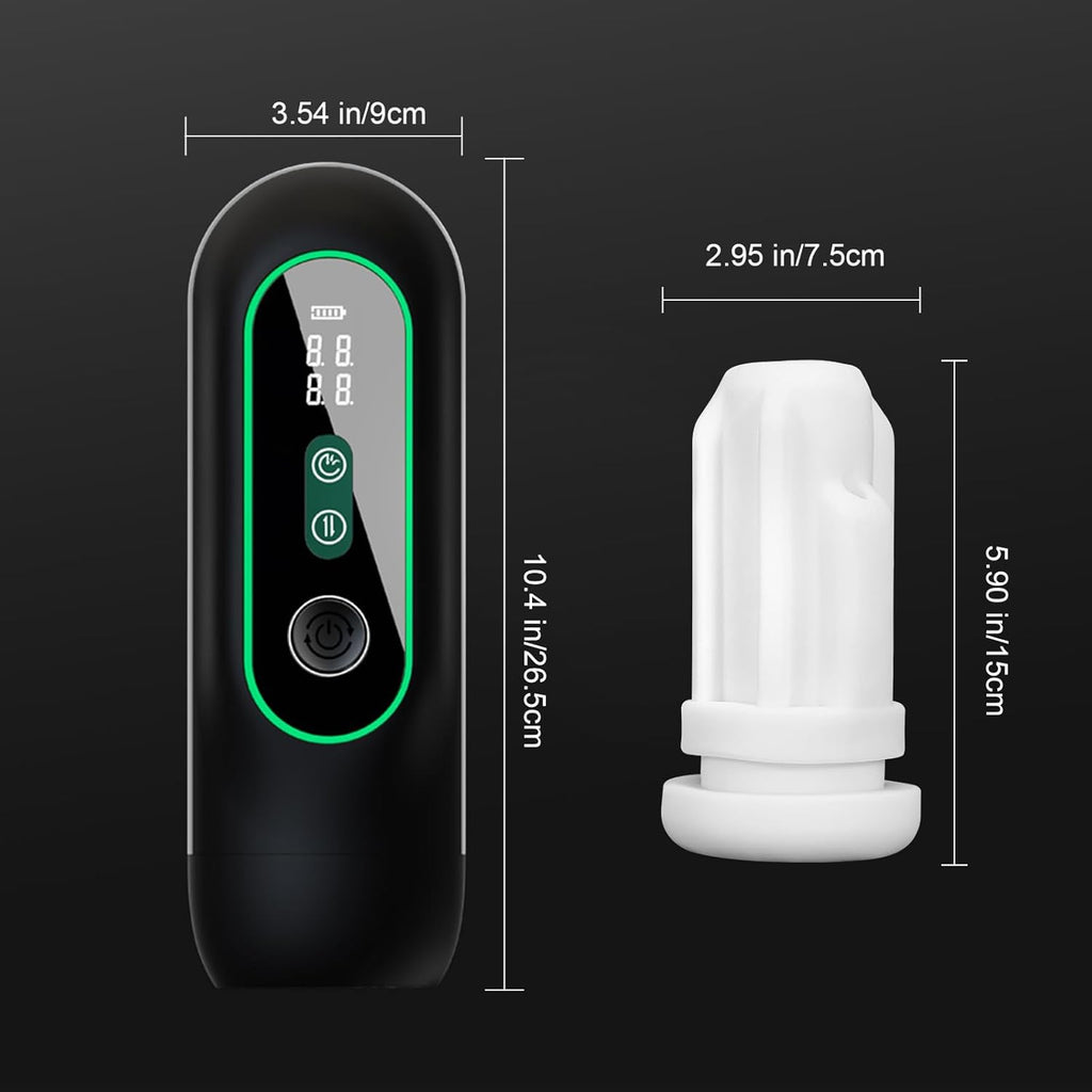 Blowjobsex Machine Automatic Heating Masturbator Stroker with 4 Sucking & 15 Thrusting & 6 Vibrating