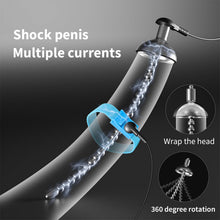 Charger l'image dans la galerie, Kit de dilatateur urétral électrique avec anneau pénien et sonde de stimulation, 8 modes