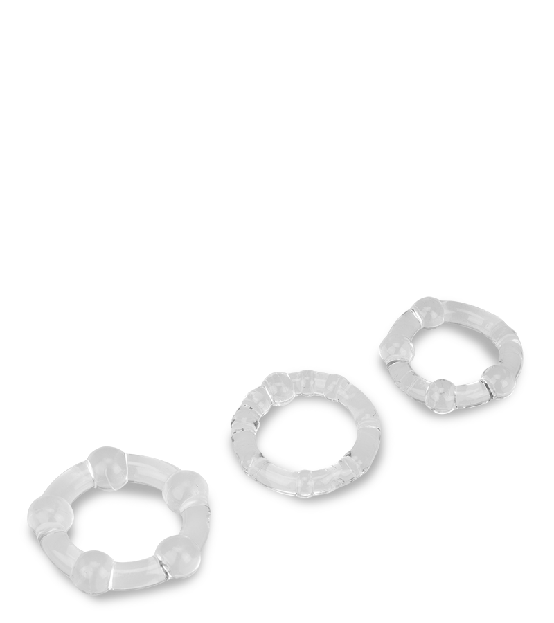 3 Anneaux cockring silicone