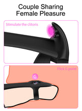 Charger l'image dans la galerie, 12 Vibration Masseur de Pénis Pour Couple Cockring